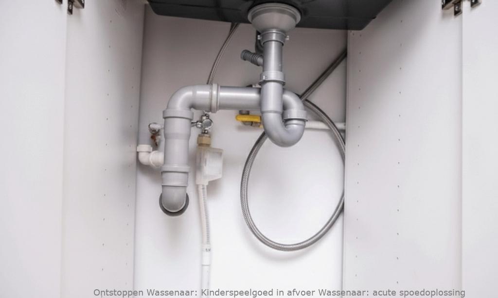 Kinderspeelgoed in afvoer Wassenaar: acute spoedoplossing