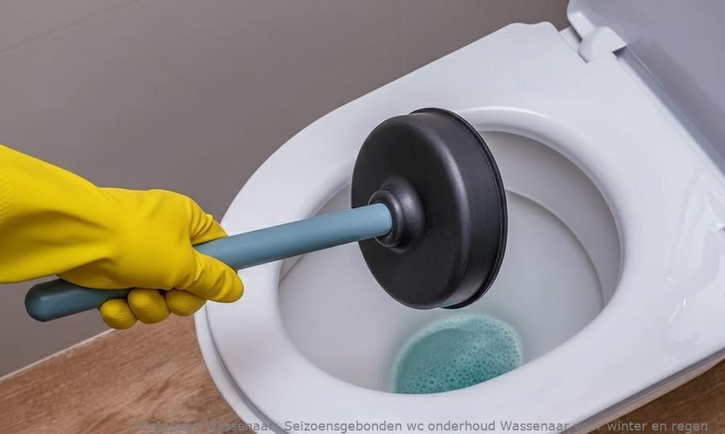 Seizoensgebonden wc onderhoud Wassenaar voor winter en regen