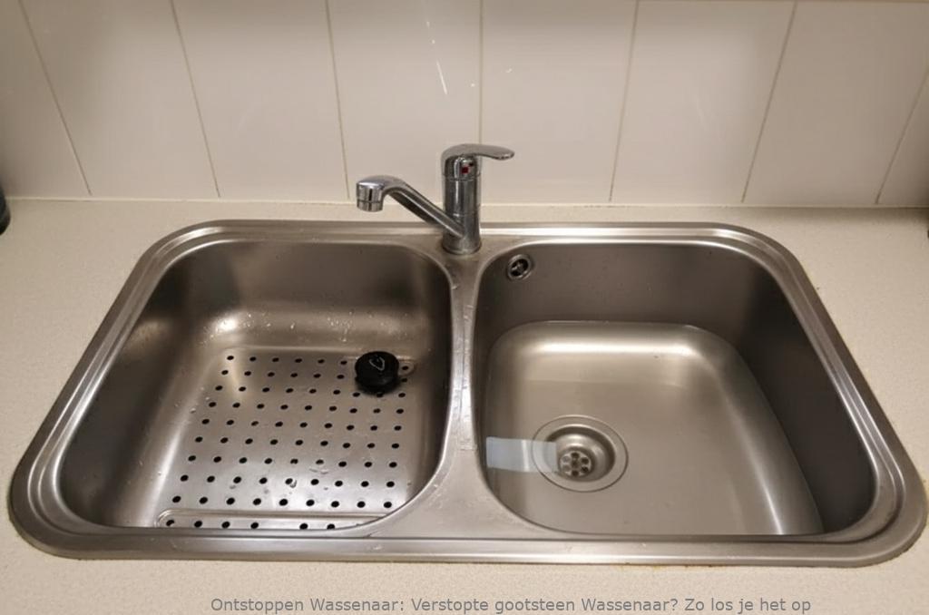 Verstopte gootsteen Wassenaar? Zo los je het op
