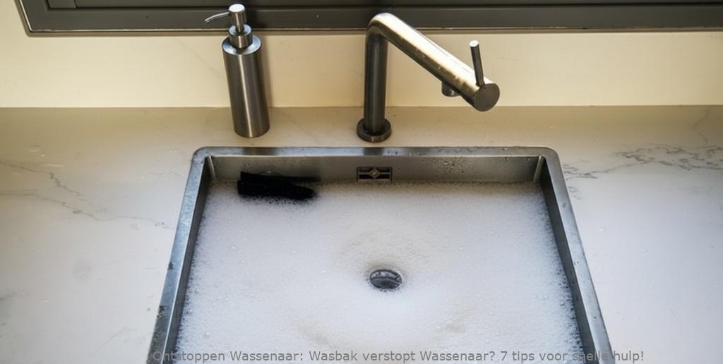 Wasbak verstopt Wassenaar? 7 tips voor snelle hulp!