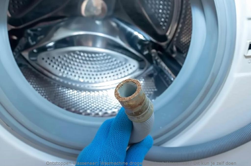 Wasmachine droger verstopt Wassenaar? Dit kun je zelf doen