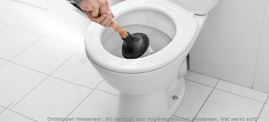 Wc verstopt door hygiëneproducten Wassenaar, Wat werkt echt?